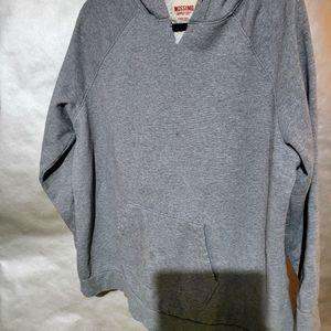 Gray Mossimo XL V-Neck Pullover Sweater